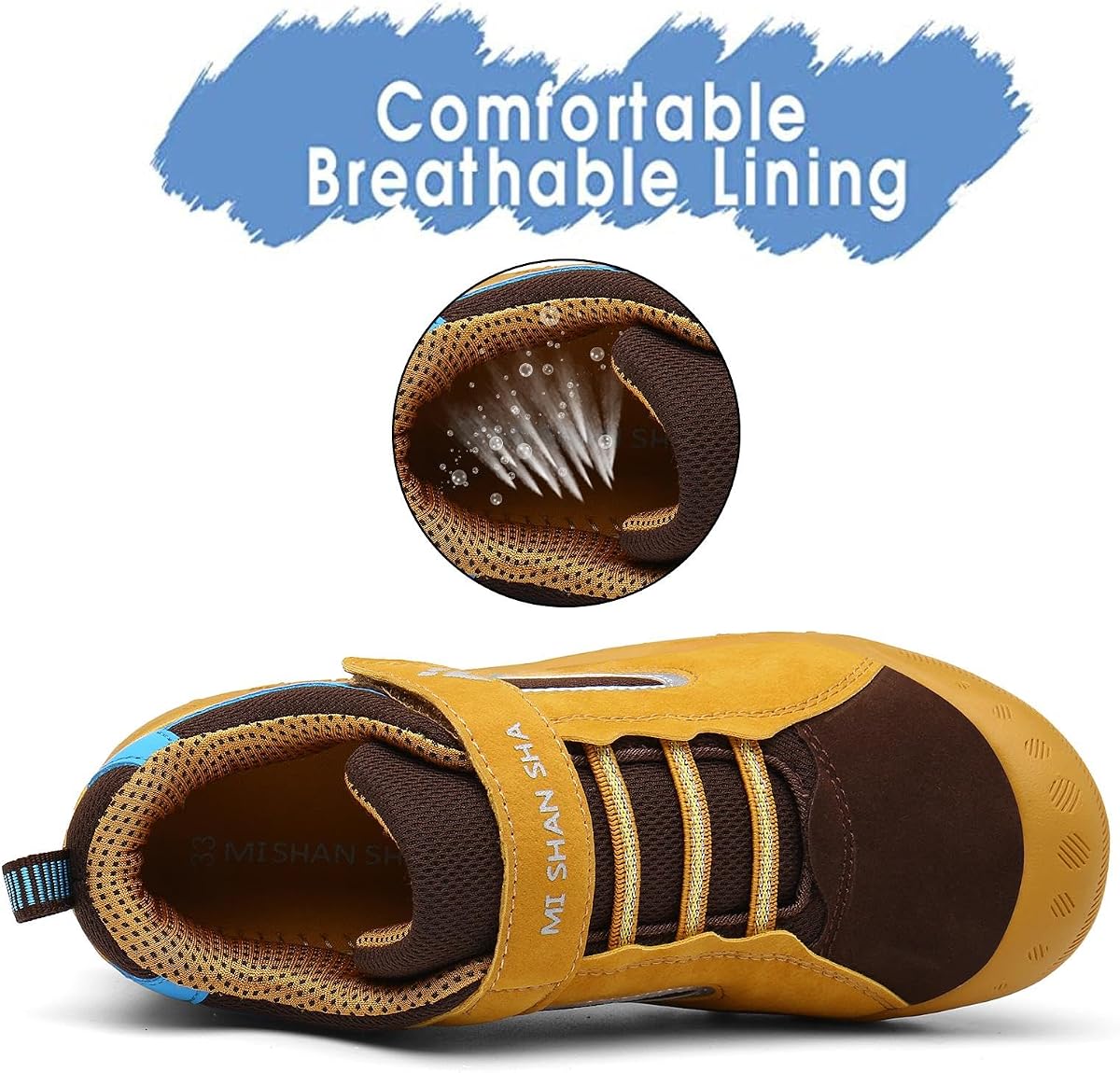 Mishansha Unisex Ligero Zapatillas de Deporte para Niños Niñas Sneakers Transpirable Cómodos Zapatos Casuales Tallas 24-38 EU — view 3