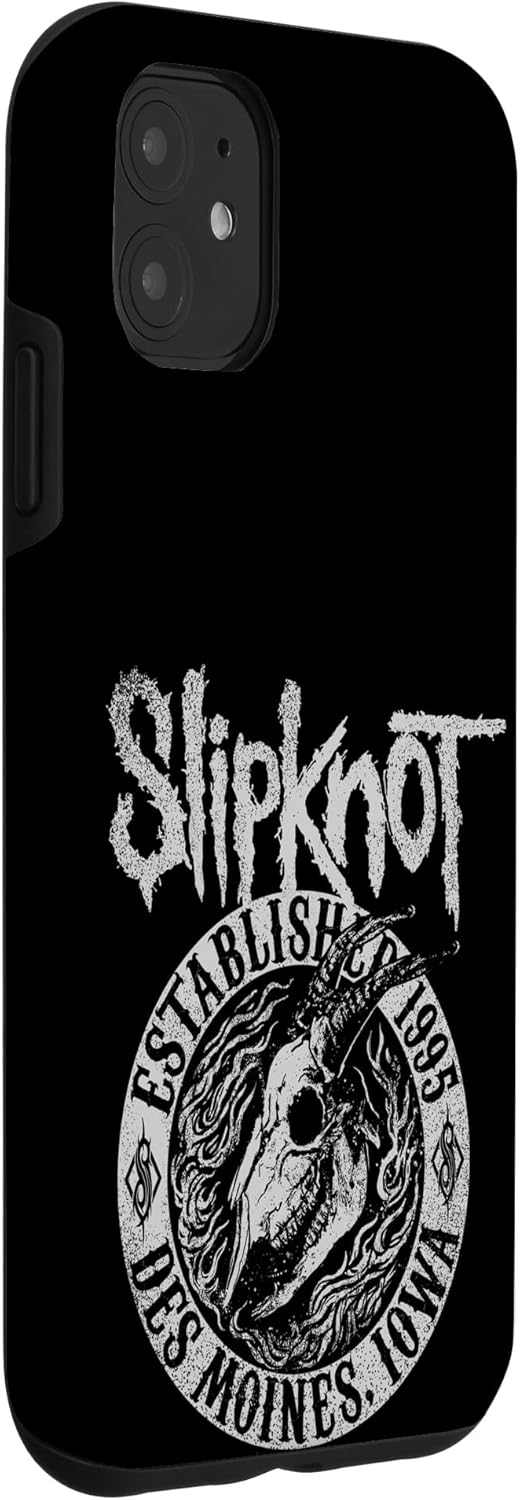 Official Slipknot Goat Flames Black Case for iPhone 11
