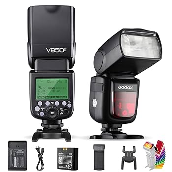 Amazon.com : Godox V850II GN60 2.4G 1/8000s High-Speed Sync