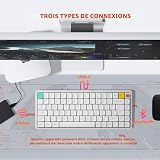nuphy Air75 V3 Clavier mécanique sans fil, Hot Swap en aluminium - 4