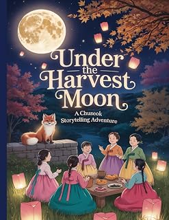 Under the Harvest Moon A Chuseok Storytelling Adventure: Color along with tales of fox spirits, songpyeon, and moonlit games during Korea’s magical harvest festival