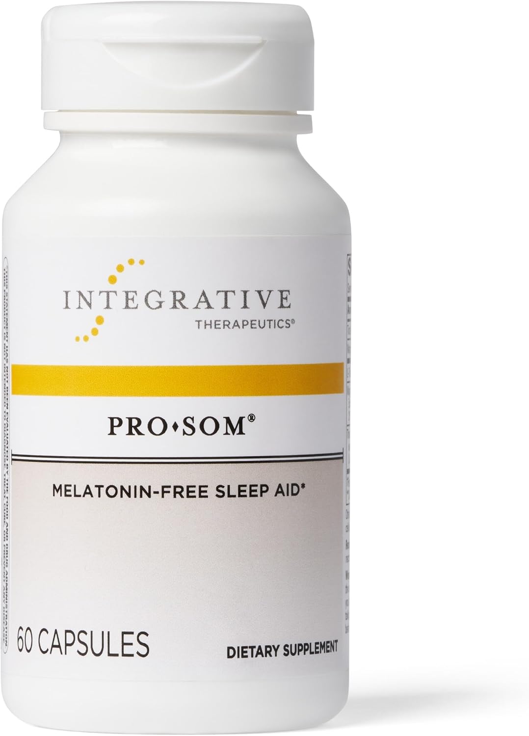 Integrative Therapeutics Pro-Som - Melatonin-Free Sleep Support - Helps Reduce Waking After Sleep Onset - With L-Theanine, Magnesium, Magnolia Bark