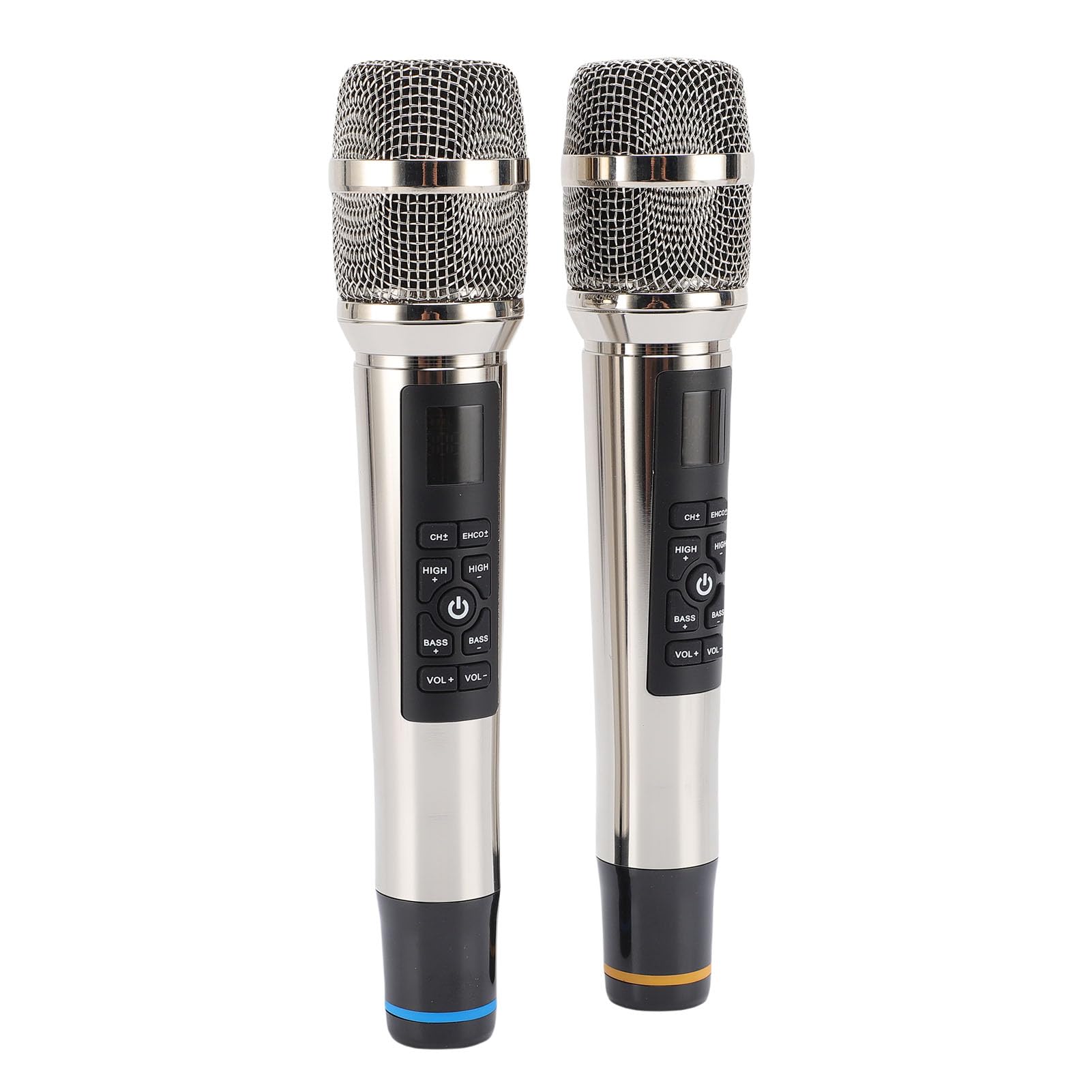 Denash Microfono Wireless, di Microfono Dinamico a Cordone Ricaricabile con Ricevitore, Microfono di Karaoke Professionale per Cantare il Discorso della Festa di Nozze