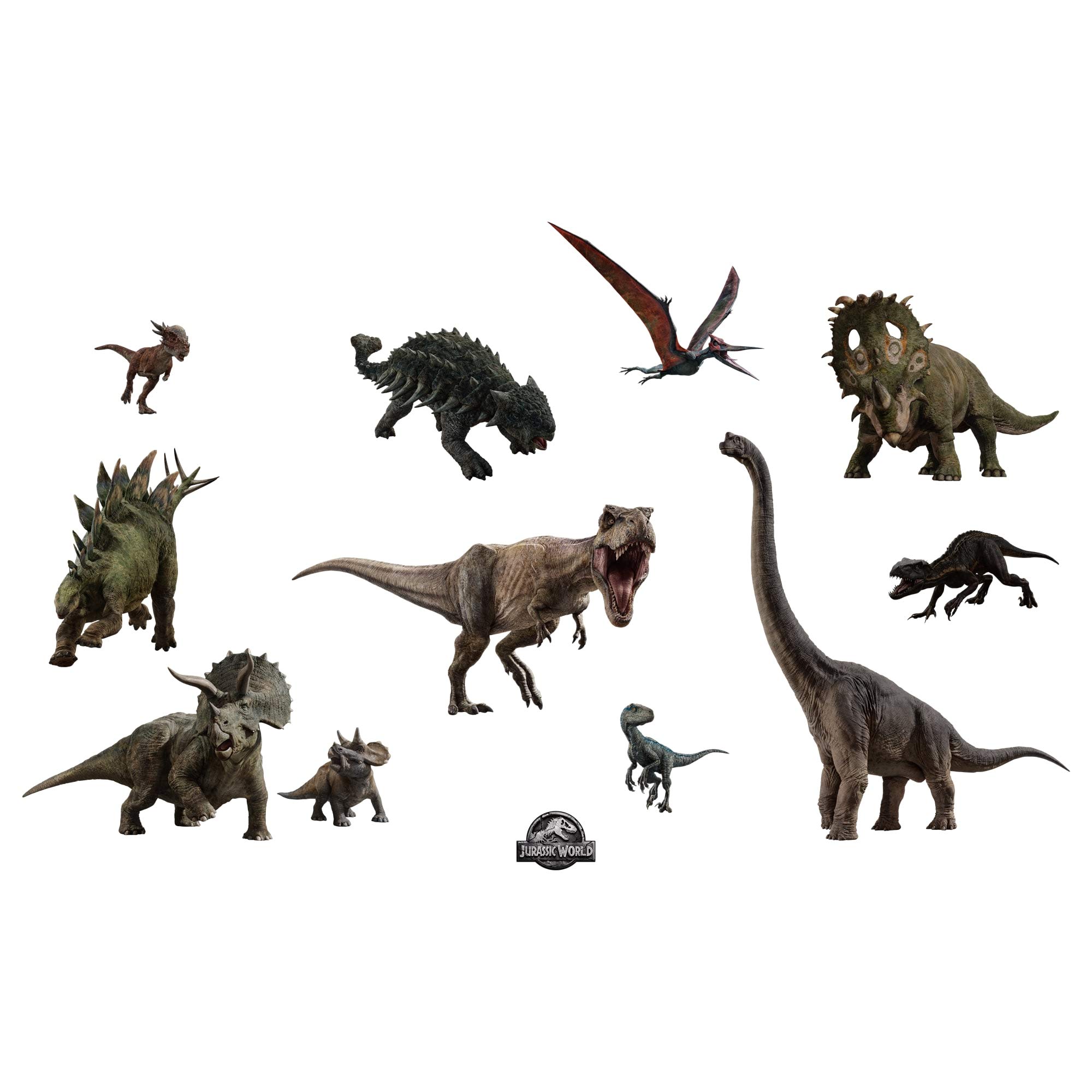 FATHEADDinosaurs Collection-Jurassic World: Fallen Kingdom-X-Large Officially Licensed Removable Wall Decal