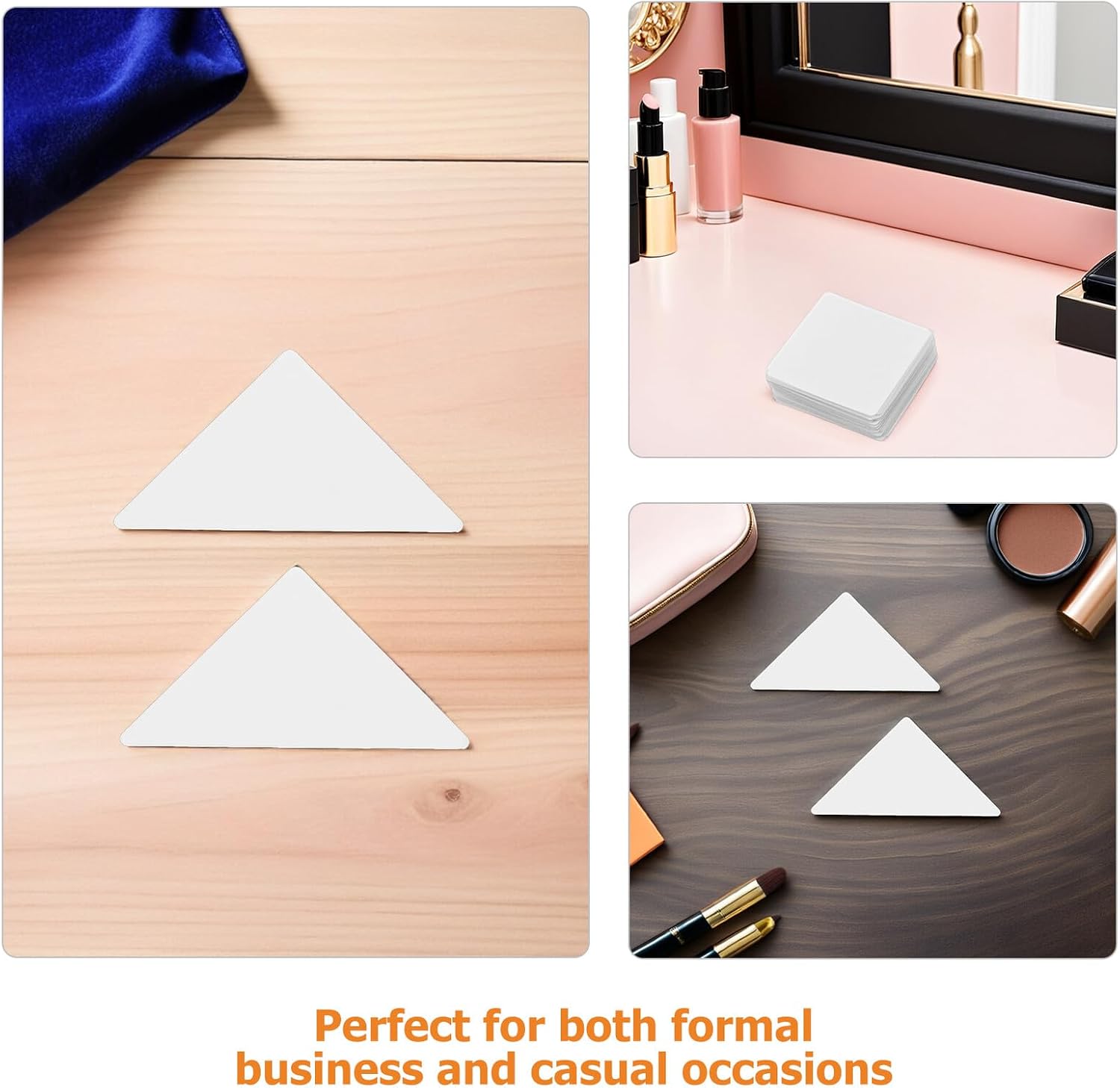 200pcs PVC Collar Stays for Collared Shirts Anti-warping Edge Shaper Stickers Reusable Plastic Collar Supports for Men and Women Dress Shirts Invisible Lightweight Inserts