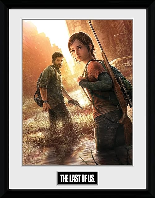 The Last Of Us Key Art 30 x 40cm Framed Collector Print