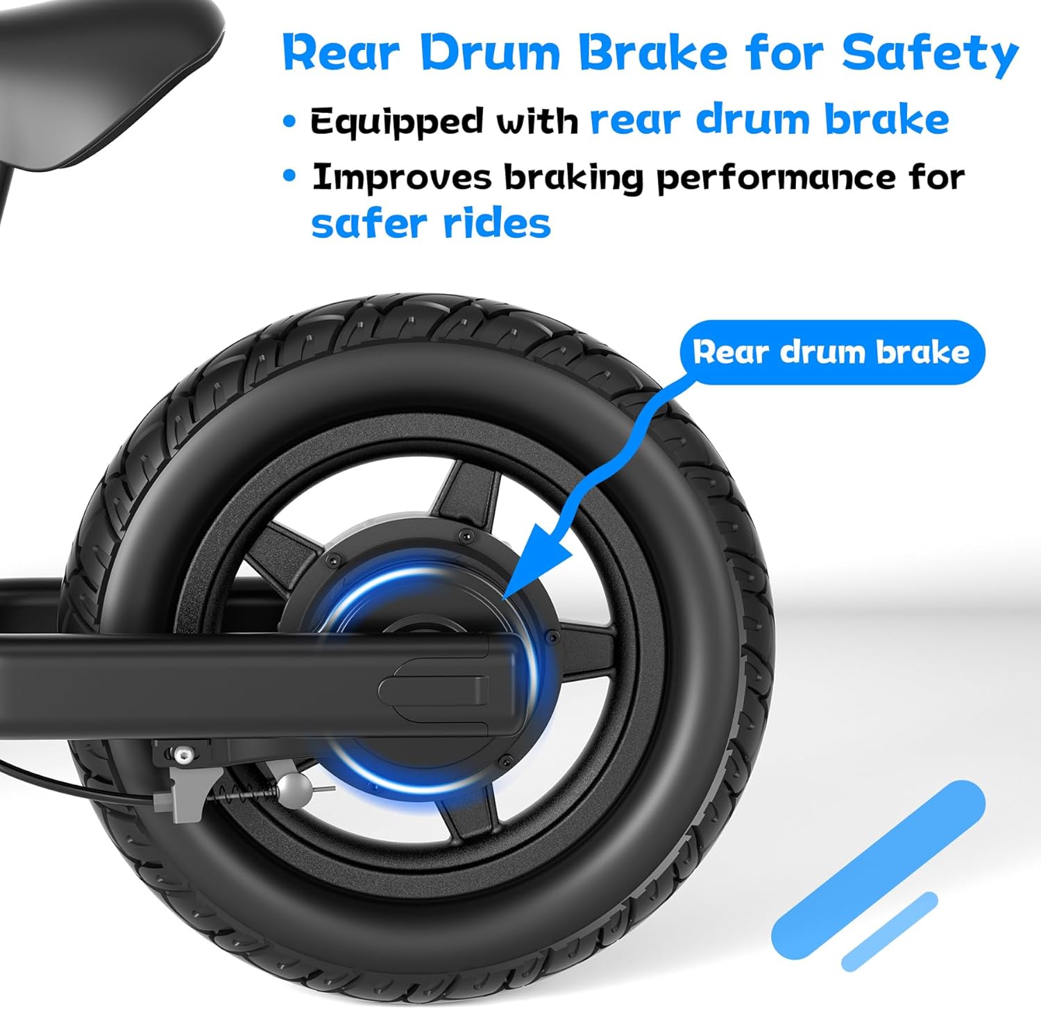 Hiboy Electric Balance Bike for Kids, 12-Inch Tires, 5.6/9 mph, Adjustable Seat, Up to 4.9 Miles, Electric Bike for Kids Ages 3–5