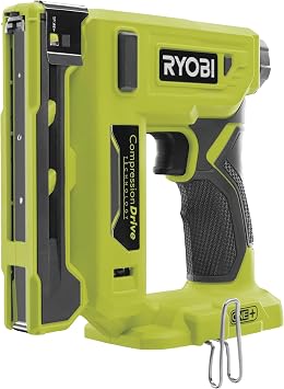 Redify Ryobi R18ST50-0 Stapler, 18 V, Hyper Green