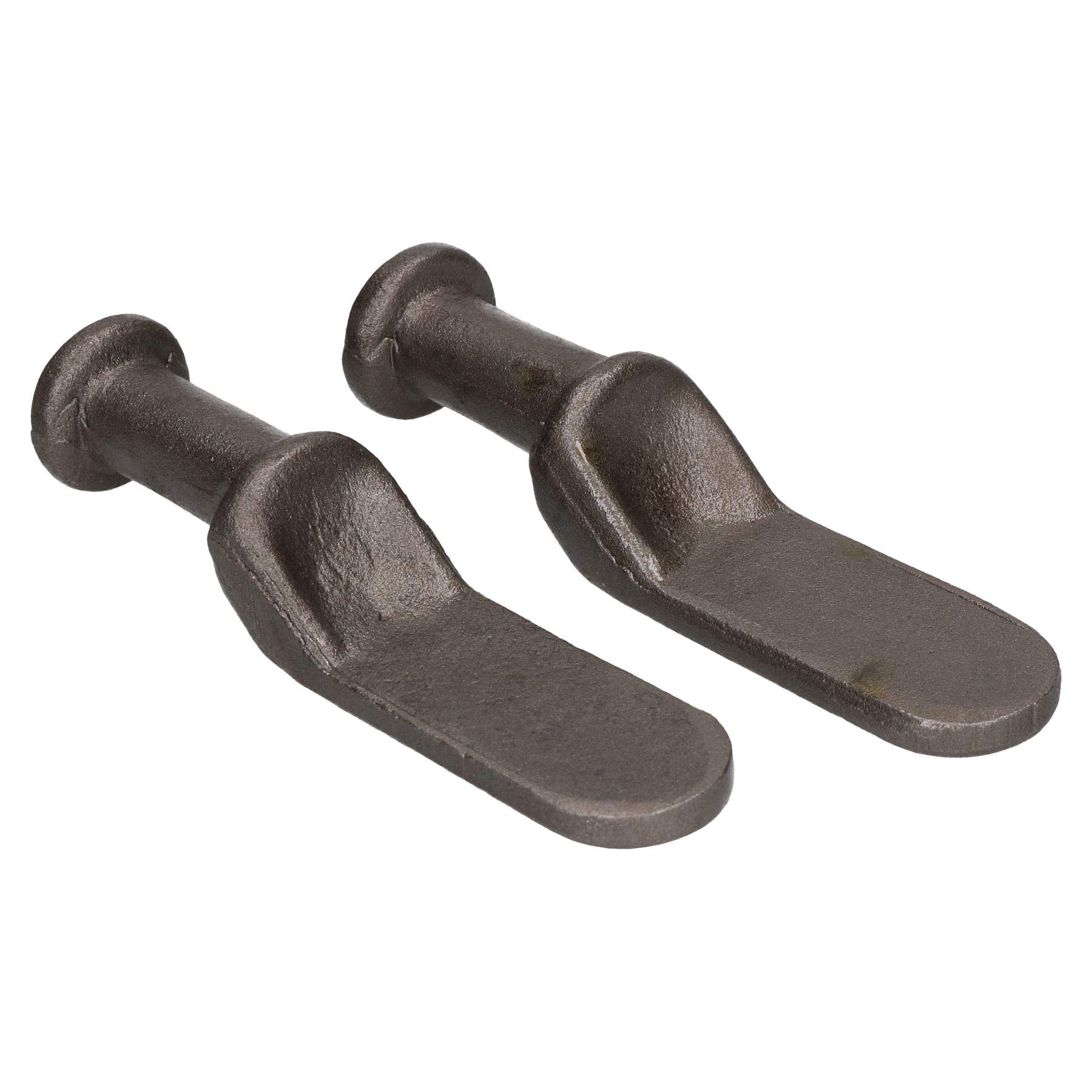 Ab Tools Pair Tailboard Lug Tailgate Weld-On Tailgate Dropside Forged Steel 20Mm Shaft