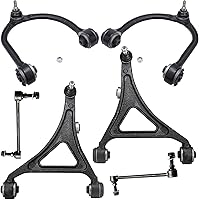 Vista 89 de Detroit Axle - Kit de brazos de control delantero RWD para Mercedes-Benz E320 E420 E430 E55 AMG, 2 brazos de control inferiores, 2 brazos de control