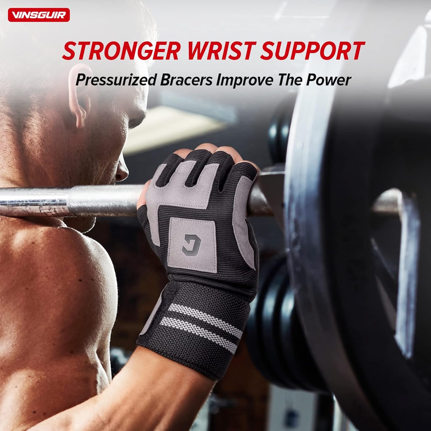 VINSGUIR Weight Lifting Gloves for Men (M) and Women (M) : Sports & Outdoors