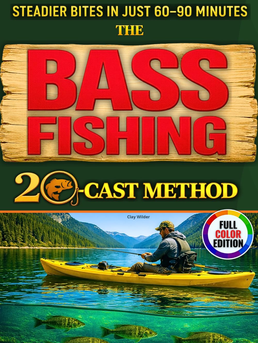 The Bass Fishing 20-Cast Method: A Step-by-Step System to Locate Bass First, Then Dial in Depth and Speed | A Proven 28-Day Plan for Steady Bites, Smart Gear, and Confident Decisions Under Pressure      Hardcover – March 24, 2026