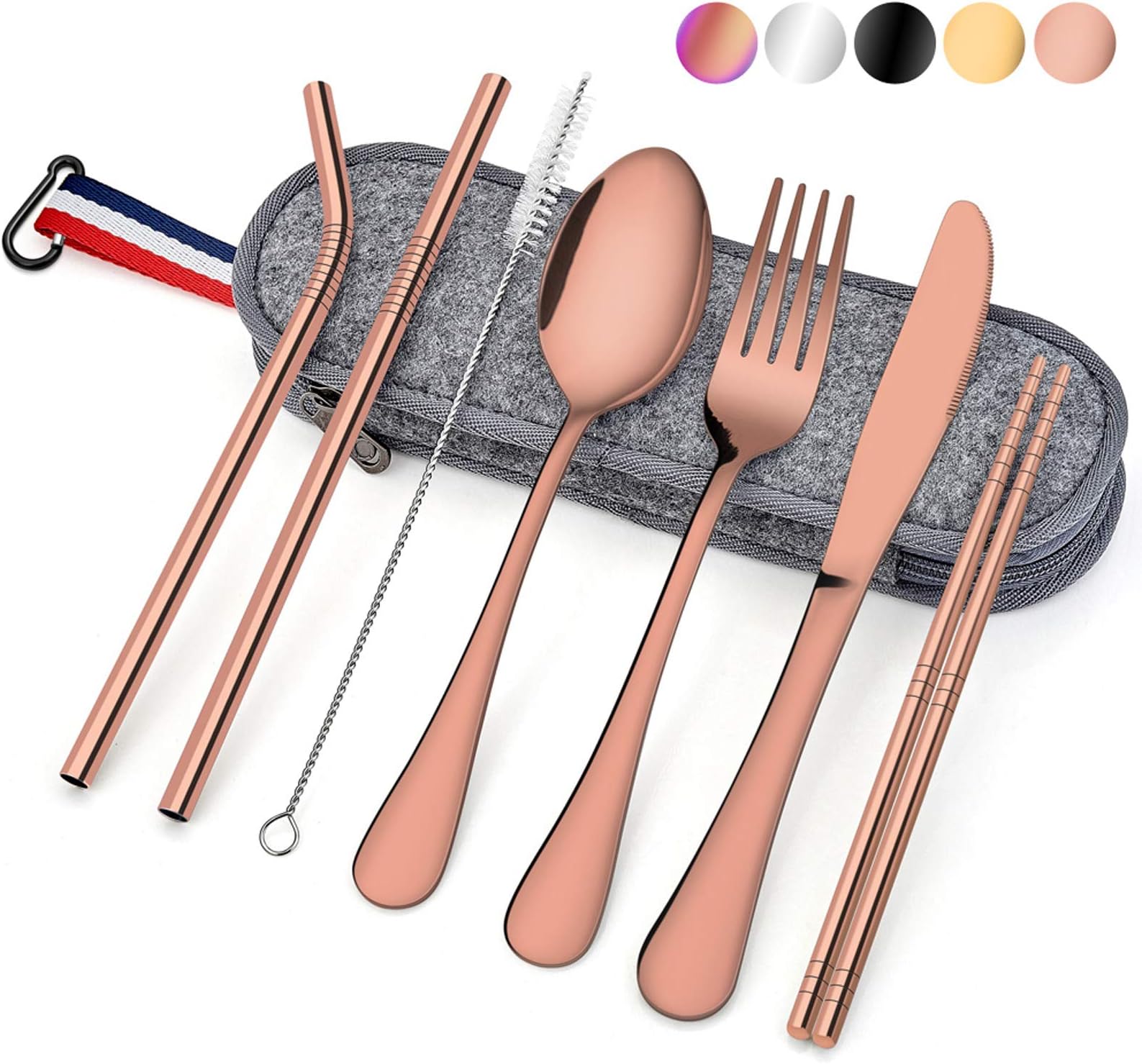 Essential Camping Utensils Set, Campers Mess Gear Kit, Portable - View #8