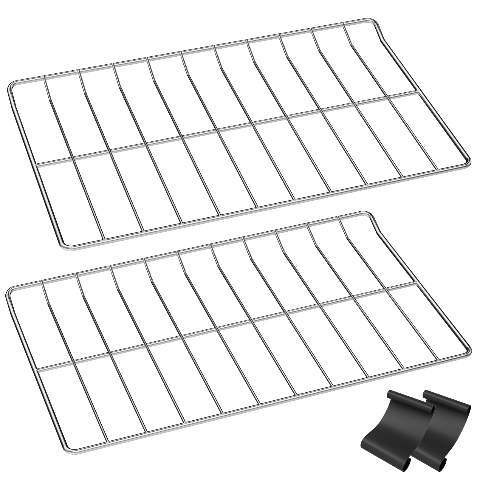 Photo 1 of UPGRADE WPW10550642 Oven Rack Replacement For Whirlpool Oven Racks Stove Shelf W10550642 WFG320M0BS3 WFG505M0BS3 AGR3130BAW0 EAP11756198 Whirlpool Amana Range Rack 25"x15" 304 Stainless Steel Racks