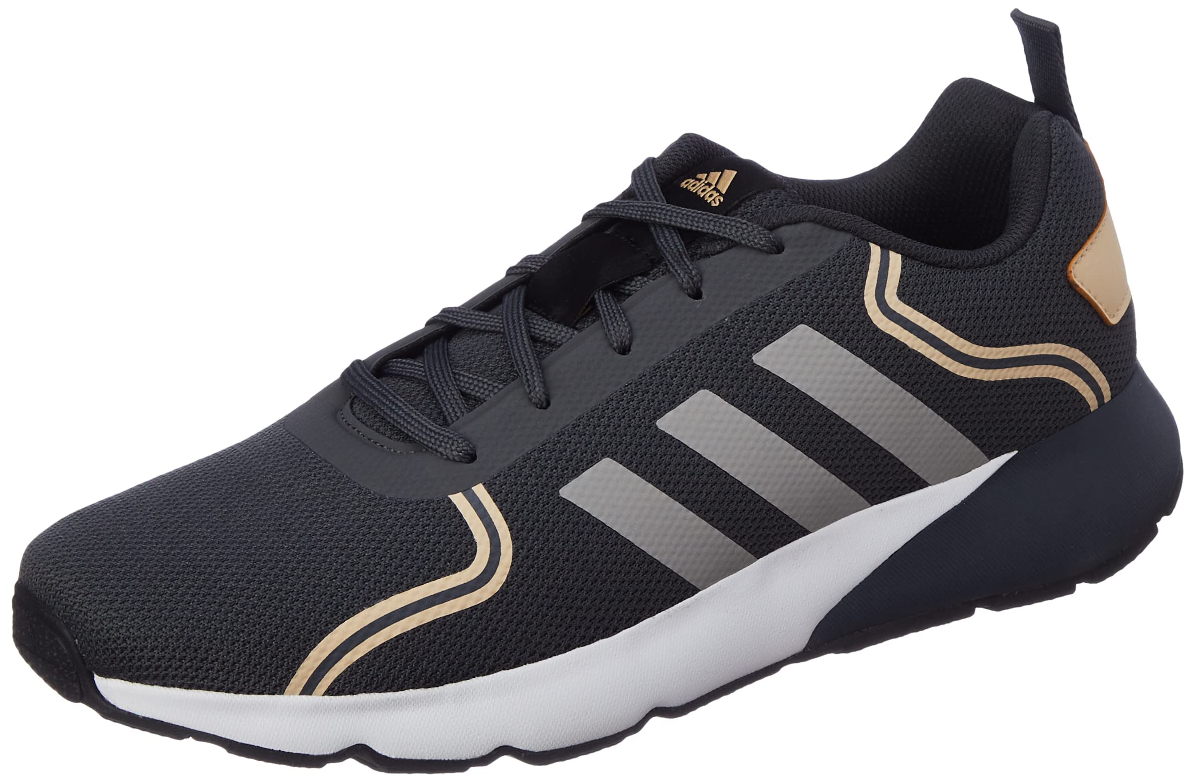 adidas Men Synthetic RayRun M Running Shoe GRESIX/DOVGRY/MAGBEI/CBLACK (UK-9)