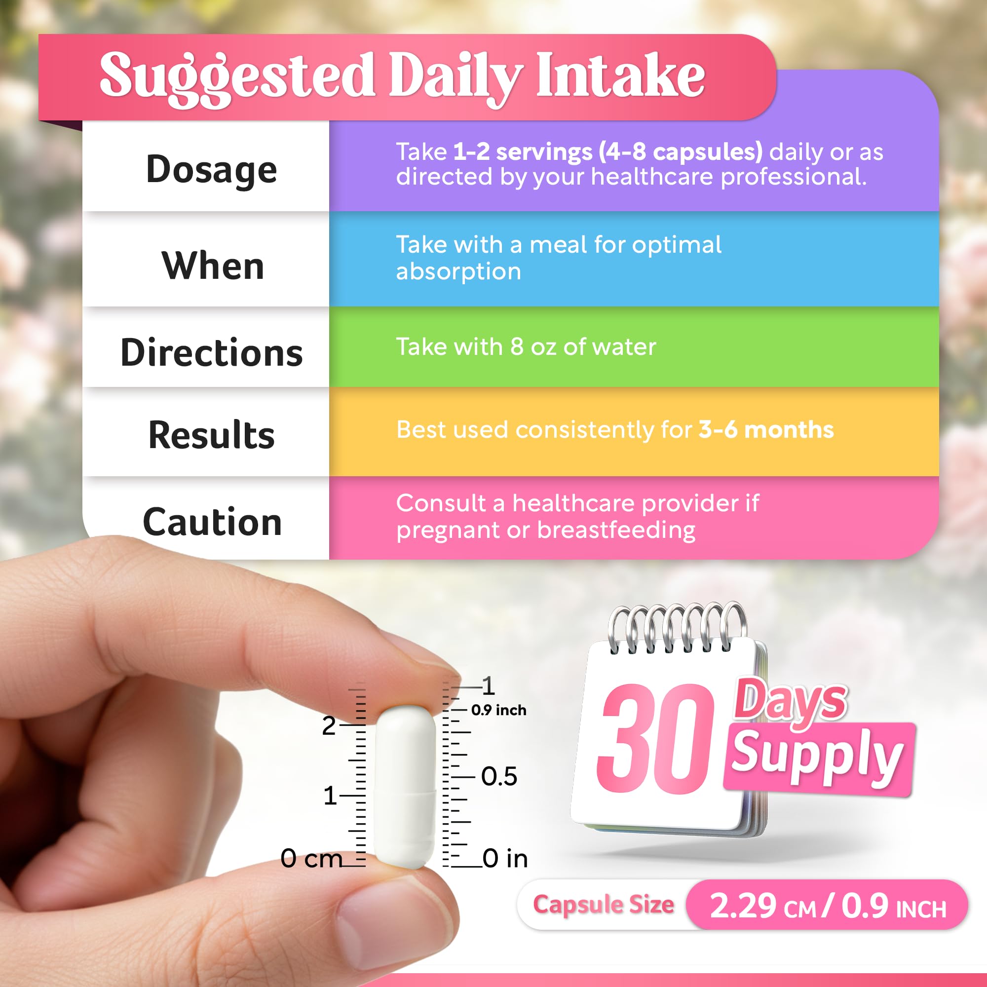 Myo-Inositol & D-Chiro Inositol Supplement for Women 120ct Ideal 40:1 Ratio — Amazon image 5