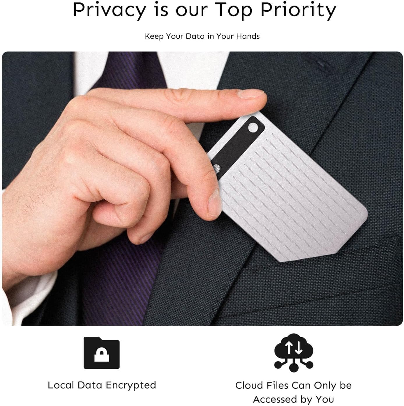 AI Voice Recorder with App Control : AI Transcription, Summarization & Mind Maps, Portable AI Note Taking Device with Case 64GB Memory Recording for Calls, Meetings, Interviews (Rose Gold)