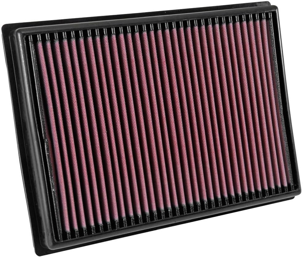 Engine Air Filter: High Performance, Premium, Washable, Replacement Filter: 2015-2019 Toyota (Fortuner, Hilux, Hilux Revo, Innova), 33-3045