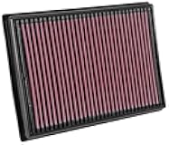 High-Flow Original Lifetime Engine Air Filter: Increase Power: Premium, Washable: Compatible with 2004-2024 Mitsubishi/Toyota: (See Product Description for Select Models) 33-3045