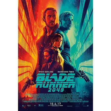 Amazon Com Blade Runner 49 Movie Poster 2 Sided Original 27x40 Ryan Gosling Ridley Scott Posters Prints