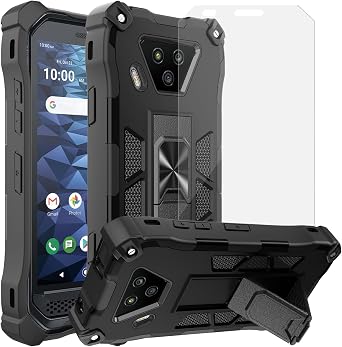 Ailiber for Kyocera DuraForce Ultra 5G/UW E7110 Case, Stand-Black
