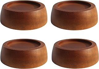 T one Wooden Bed risers (No-Plastic)| Furniture risers | Table risers | Bed Lifts risers | Couch risers| Heavy Duty Bed Riser | Desk risers for Desk Legs (1 inch)