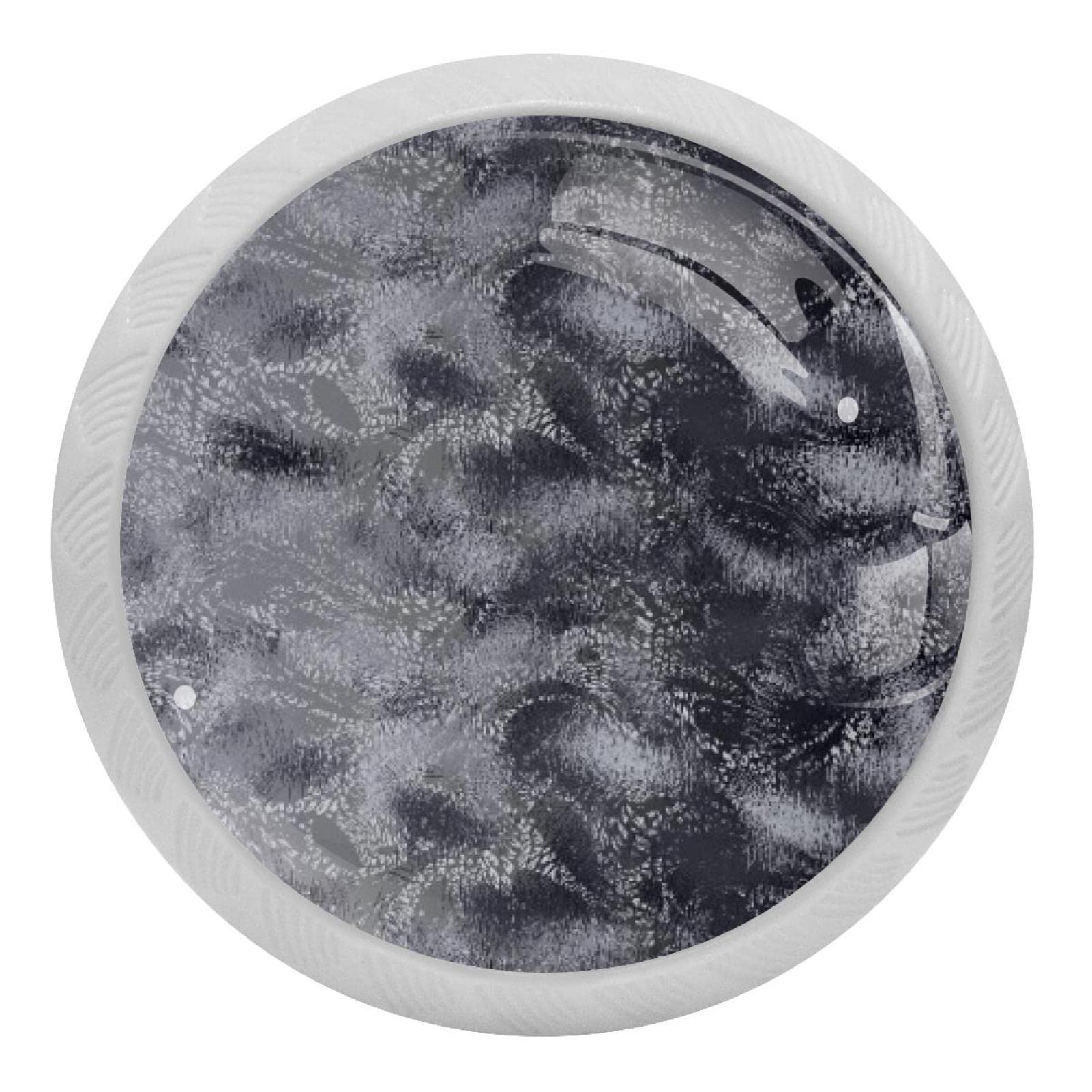 Boutons de placard de cuisine phosphorescents anti-trou noir
