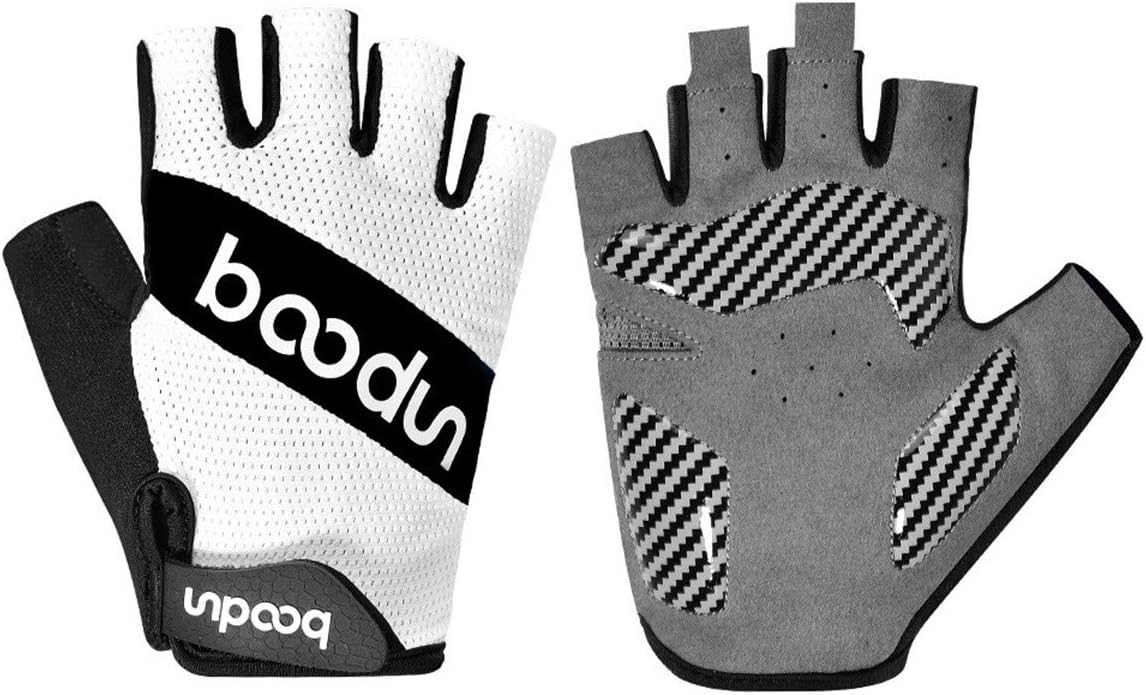 Cycling Gloves,Half Finger Bike Glove MTB Gel Pad Shock-Absorbing Anti-Slip Breathable Motorcycle Gloves for Men Women