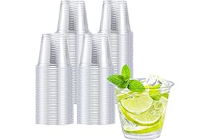 Universal Clear Plastic Fruit Cocktail Cups