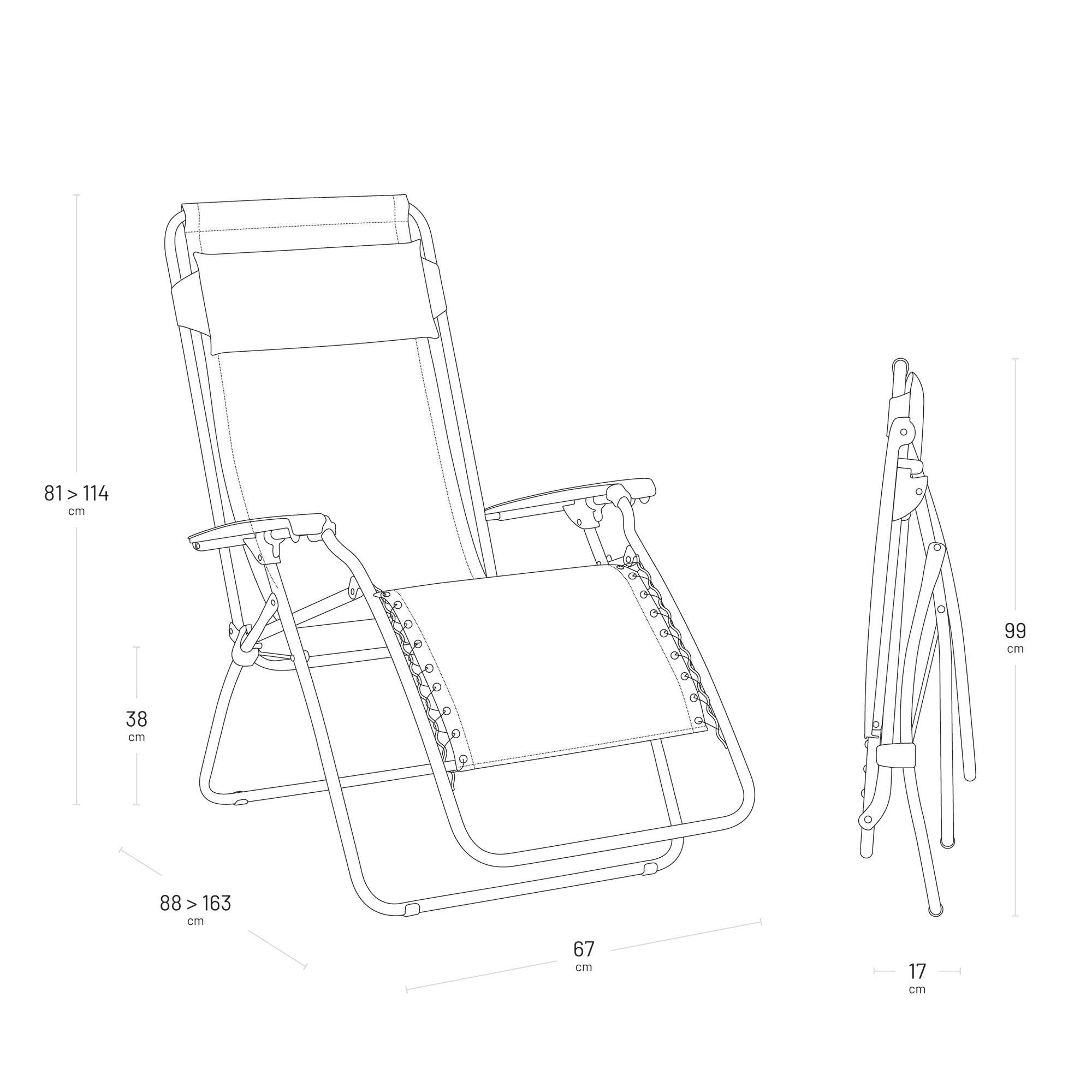 Lafuma - Fauteuil Relax Zéro Gravité
