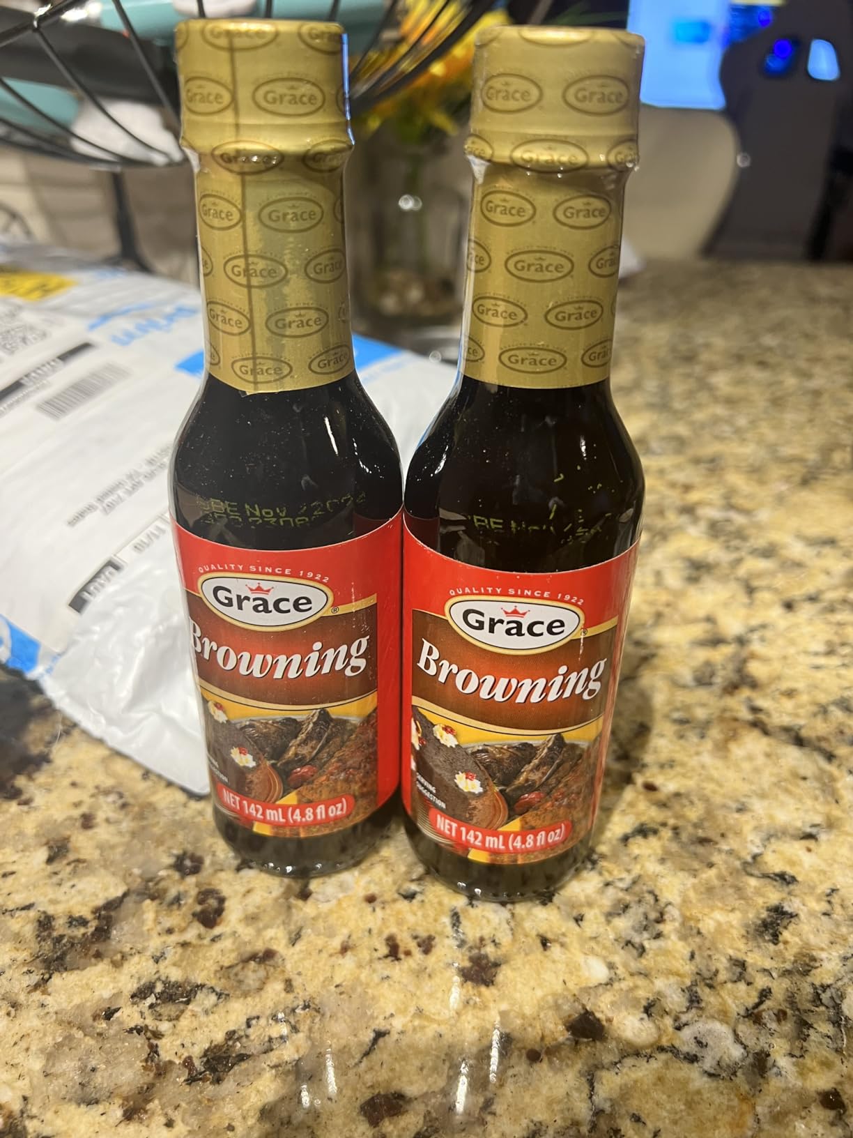 Grace Browning Sauce Jamaican 4.8oz Browning Sauce for Grilling & Baking Jamaican