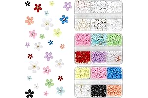 Marvelous Flower Charms for Enchanting Nail Art Creations