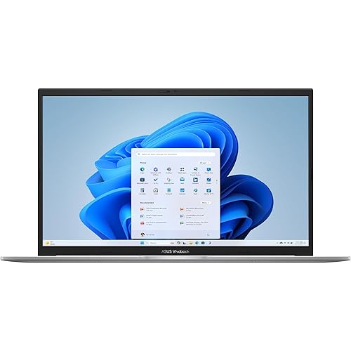 ASUS Vivobook 17 Laptop, 17.3” FHD 60Hz Display, Intel Core i7-1355U, Intel Iris Xe Graphics, 16GB Memory, 1TB Storage, Cool Silver, F1704VA-ES76