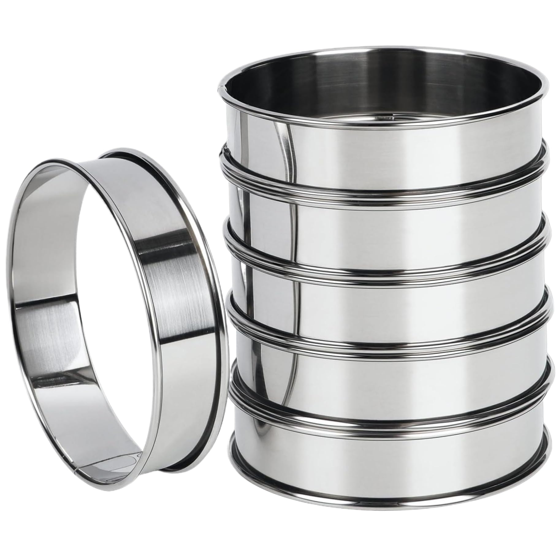 Anillos para muffins redondos y huevos para preparar desayunos perfectos en tu cocina