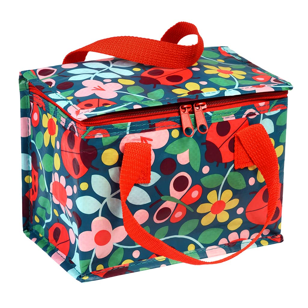 Rex London - Insulated Lunch Bag for Kids & Adults Foil Lined - Ladybird — image 1