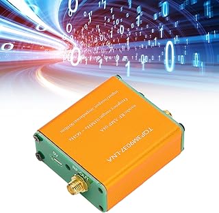 0.1MHz to 6GHz Full Band Low Noise Amplifier Module with Stable Performance, 20dB High Gain LNA RF Power Preamplifier Suitable for Shortwave, FM Radio and Cable TV (Battery Not