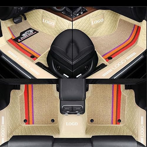 Miniatura 9 de Muchkey Tapetes personalizados de doble capa para 95% de estilo personalizado, protección para todo tipo de clima, tapetes completos de automóvil