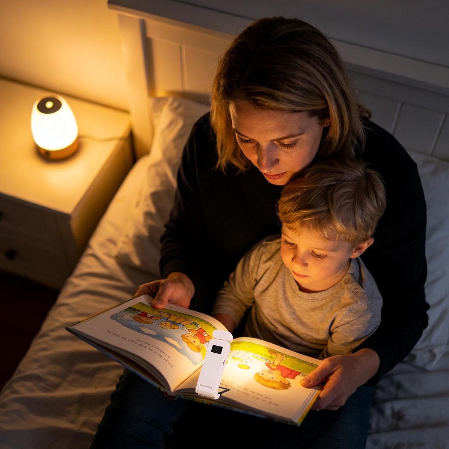 Book Light – 9 LED Dimmable Rechargeable Reading Lamp for Children – for Bedroom, Office, Home, Children's Bedroom, Living Room and Night Reading