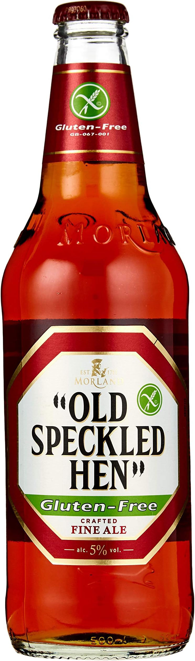 Morland Old Speckled Hen Gluten - Free 500Ml (Abv(Pack of 8)