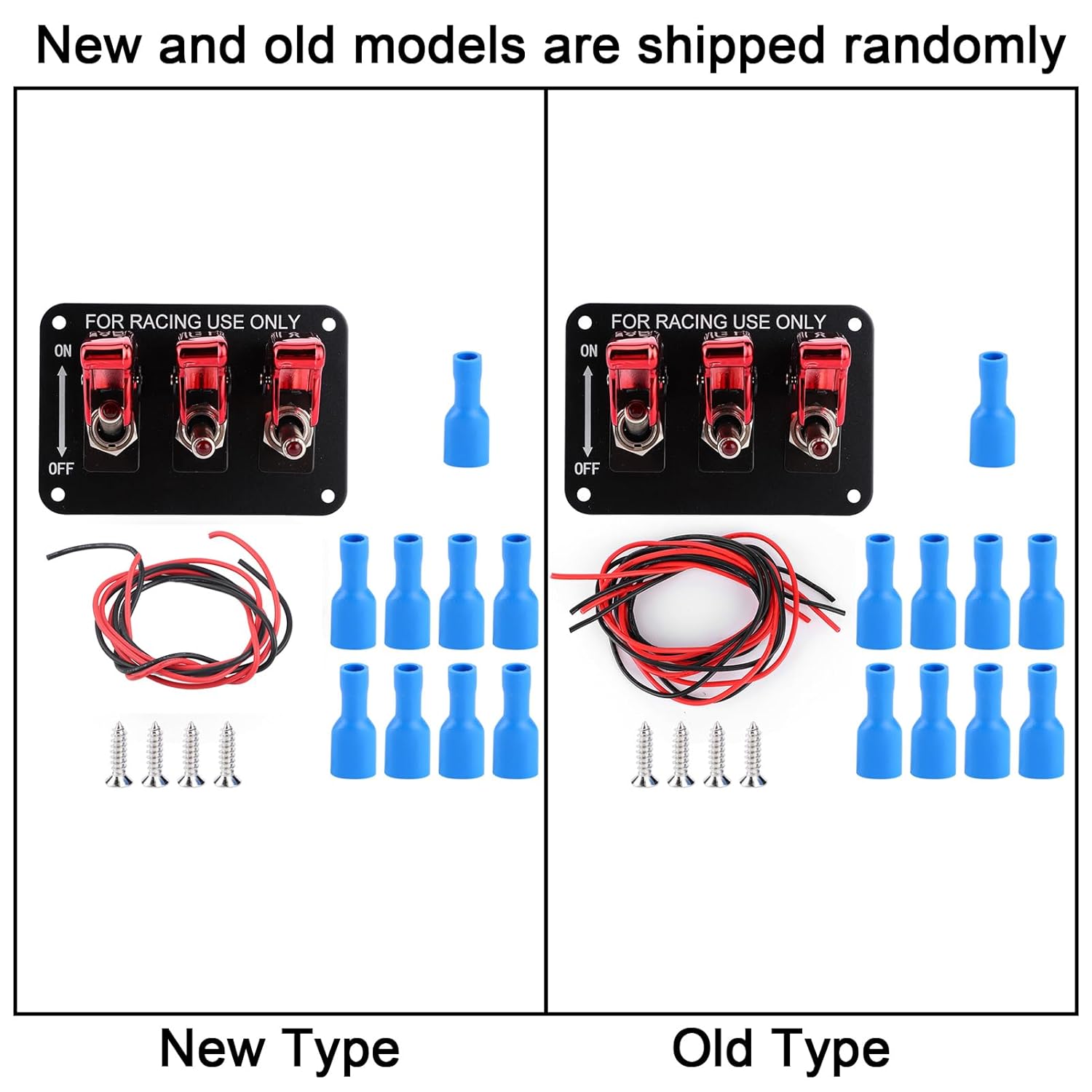 aqxreight Automotive Toggle Combination Switch Racing Ignition Relays Switches Panel Car RV 12V 20A, aqxreightetmqsr8iwg