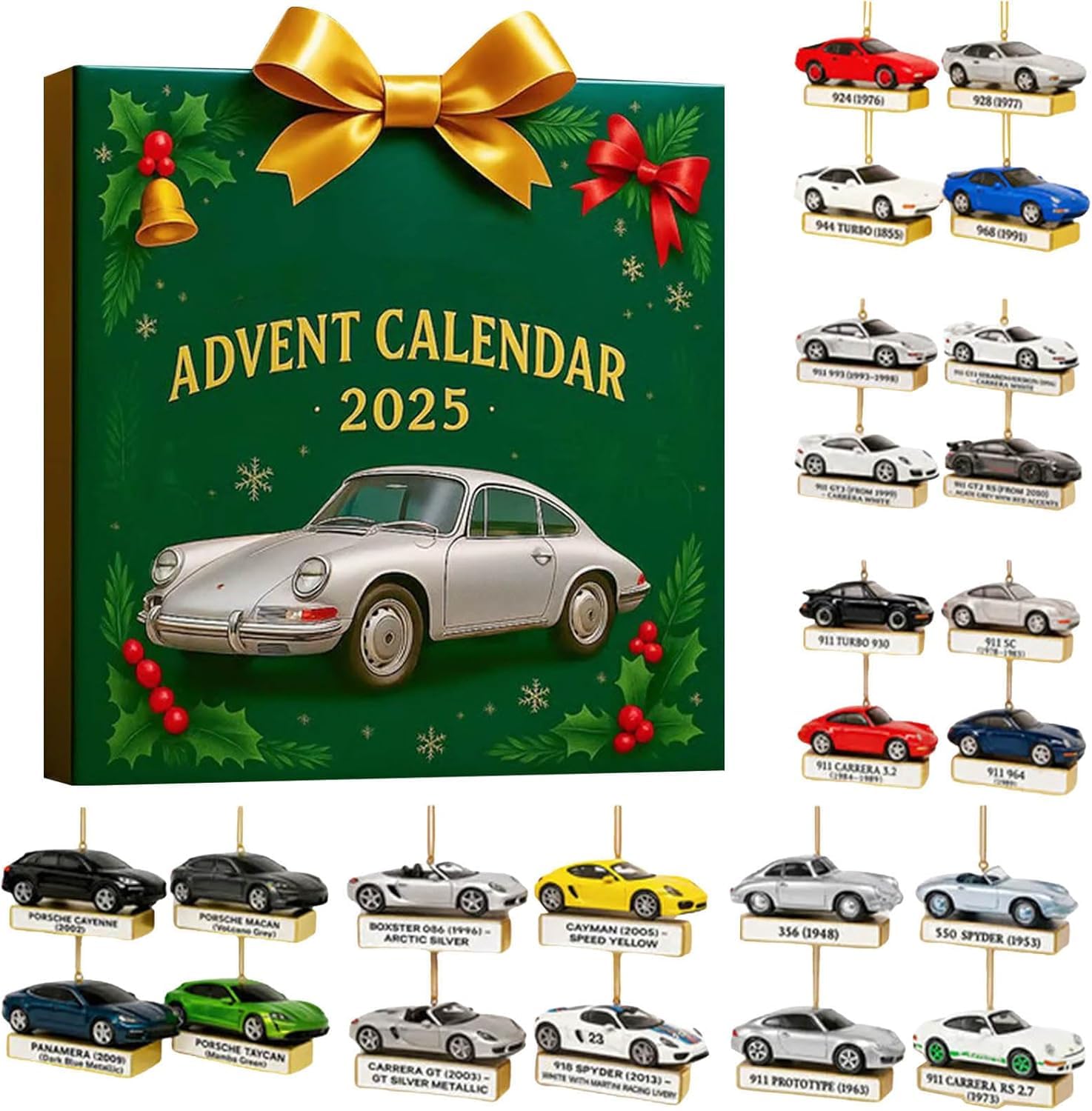 Calendrier De L'Avent 2025 Raton Laveur - 24 Décorations 2D En Acrylique Avec Citations Humoristiques, Idée Cadeau Noël - Maison