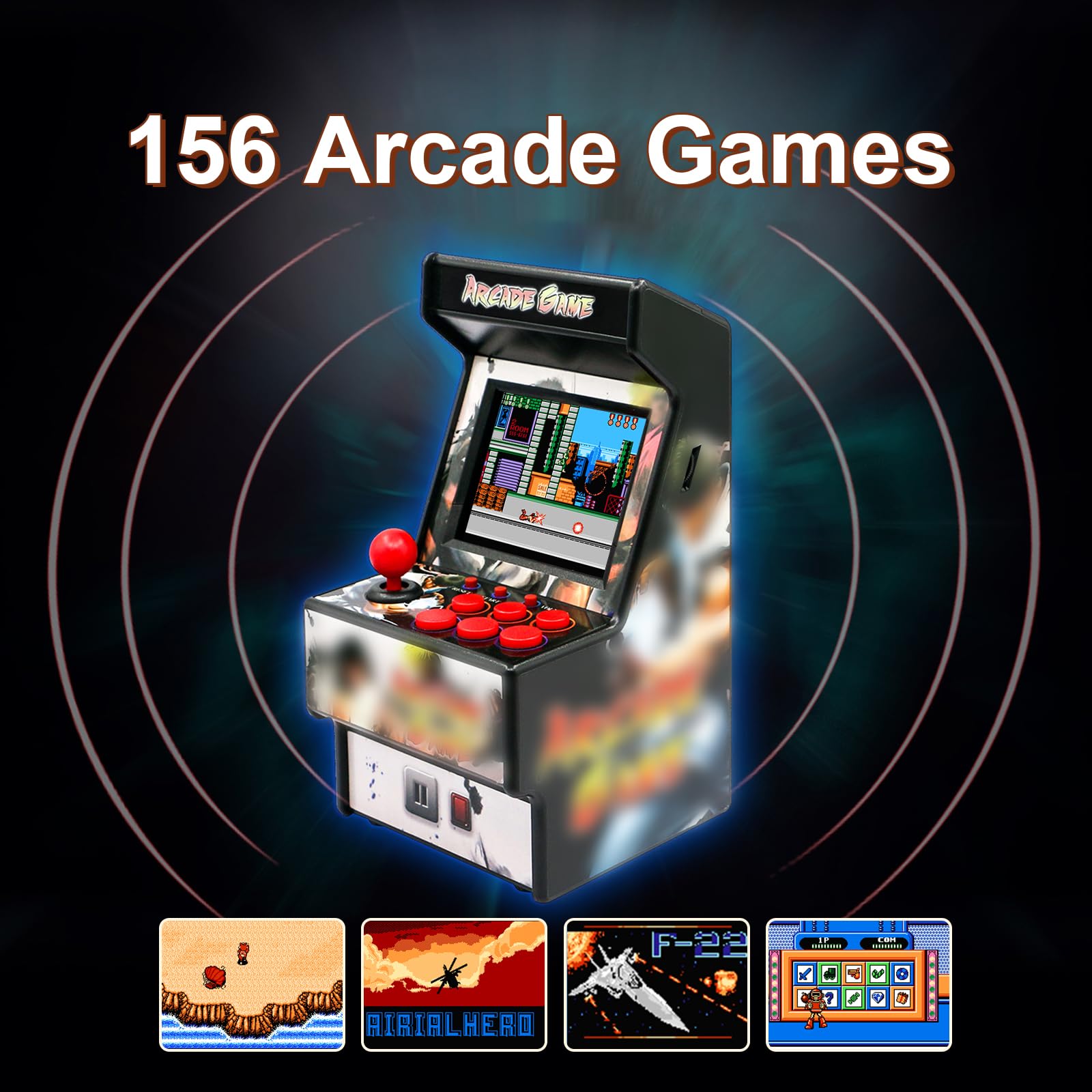 動作確認済み ARCADES WORLD コンパクトレトロゲーム Amazon.co.jp: レトロゲームマシン 子供用 ハンドヘルドビデオゲーム機