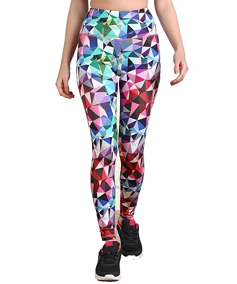 Premium Gym wear/Active Wear Tights Strechable Leggings Yoga Pants Gym Tight Abstract Print