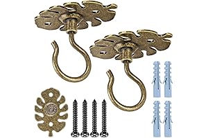 Dolibest Wall Mount Ceiling Hooks: Hang Your Plants, Lights, & More with Style