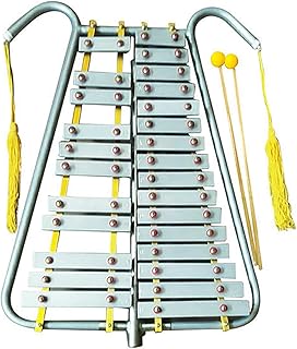 Glockenspiel Instrument,High Strength Aluminum Alloy Note Glockenspiel Bell Kit Musical Instrument Accessories