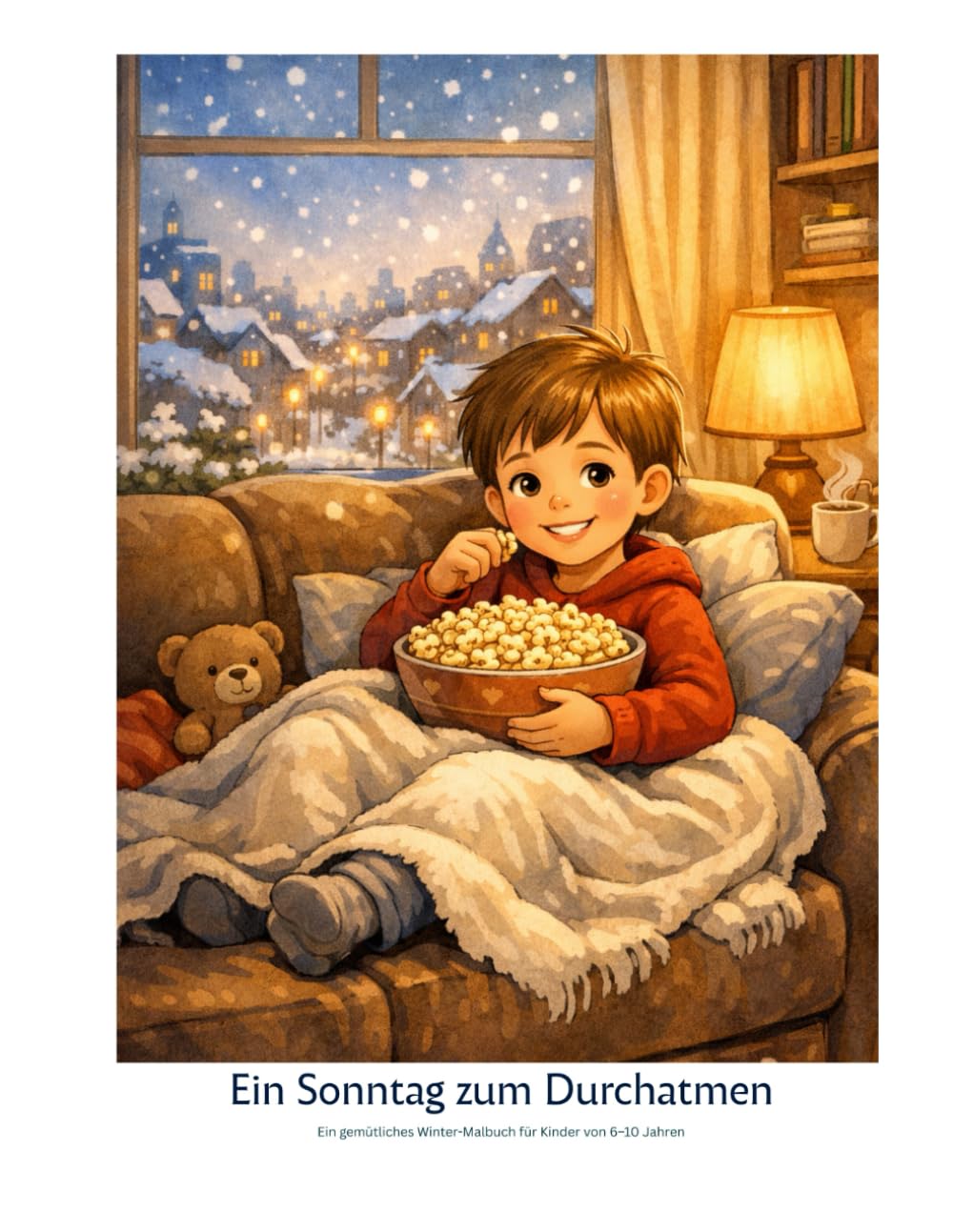 Ein Sonntag zum Durchatmen – Ein Winter-Malbuch für Kinder