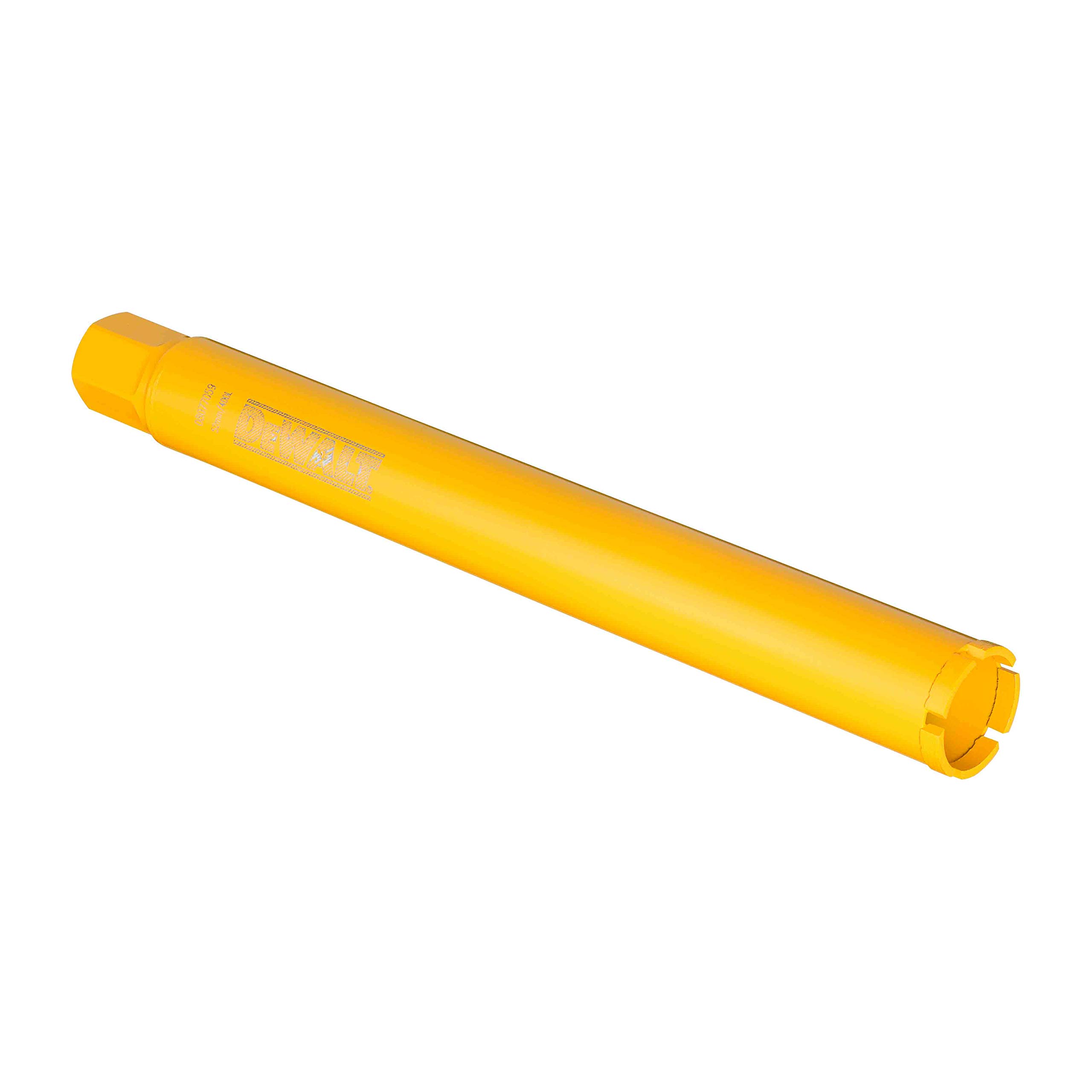 DEWALT Corona de diamante para perforar en húmedo 52x400mm, acoplamiento 1 1/4" UNC hembra universal, para materiales estándar y duros