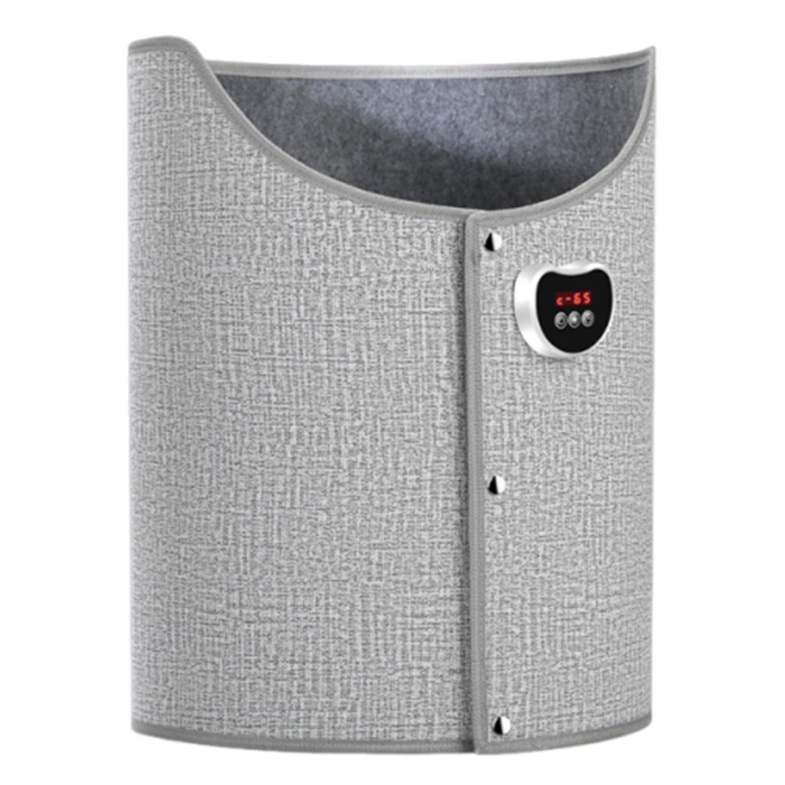 Under Desk Leg Warmer Electric Leg Foot Heater for Hotel Living Room Bedroom Gray-image-10