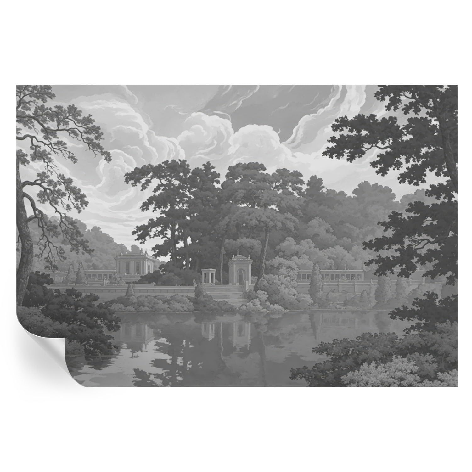 Vinilos de paisaje natural para decorar el salon con estilo y calma