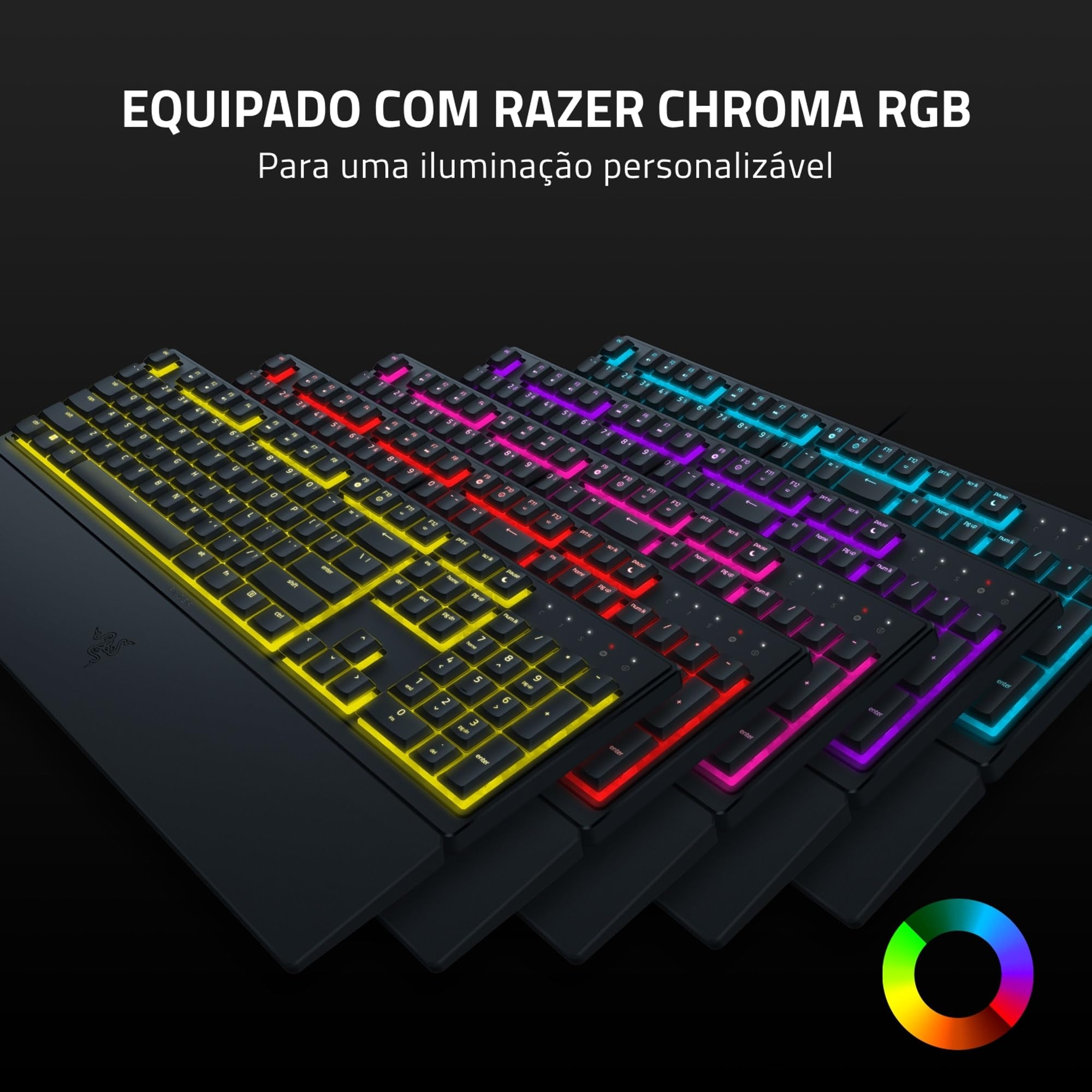 Teclado Ornata V3 X Razer - RZ0304470200R3U | Amazon.com.br